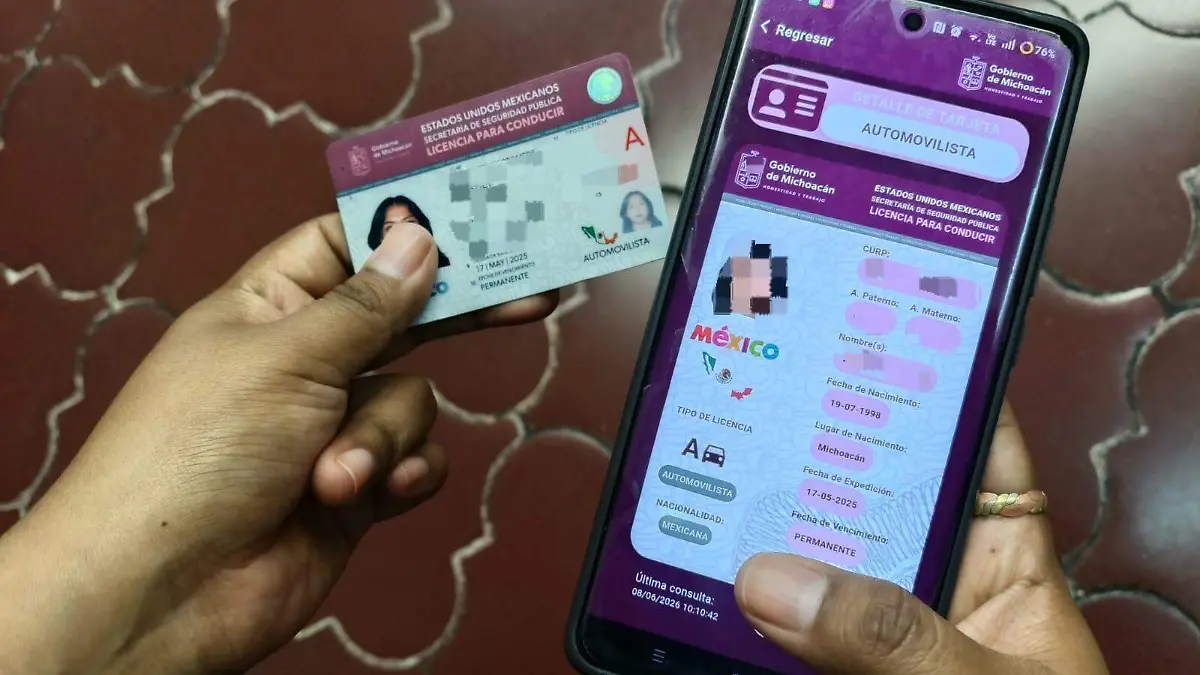 licencia de conducir digital