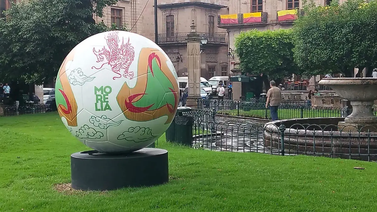 balon plaza armas morelia