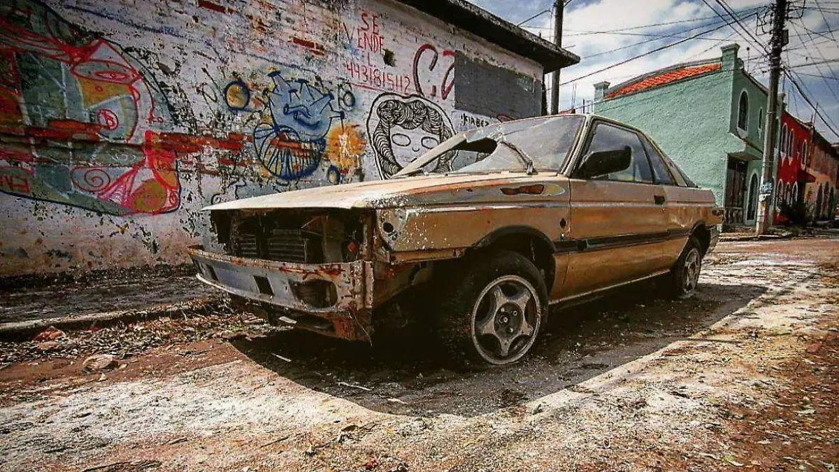 coche abandono