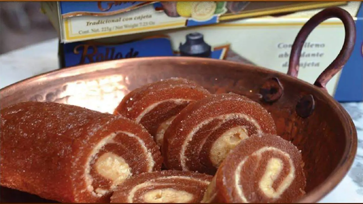 rollo de guayaba