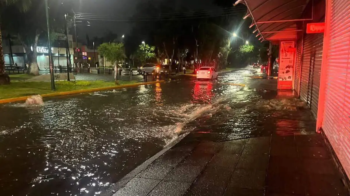 encharcamiento lluvias