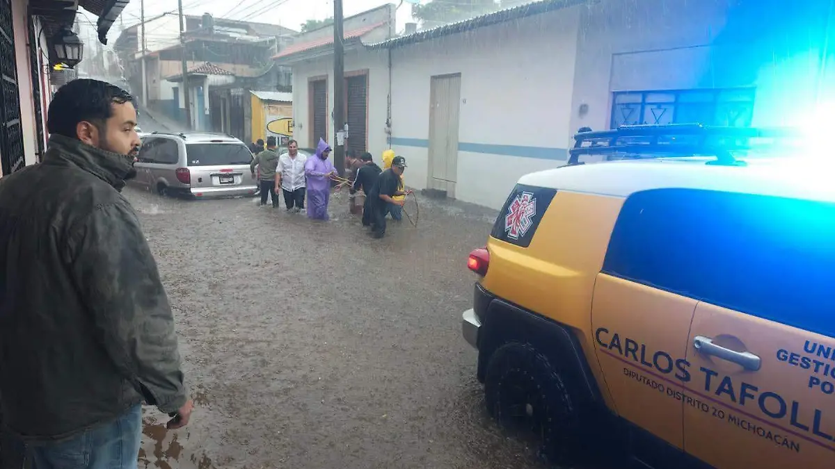 Lluvias Uruapan