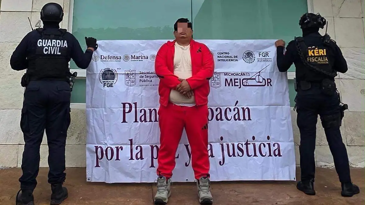 detenido morelia rafael sierra