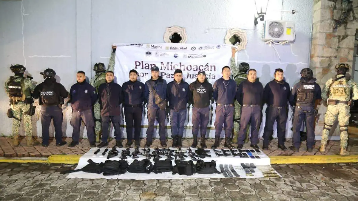 detenidos zinapecuaro