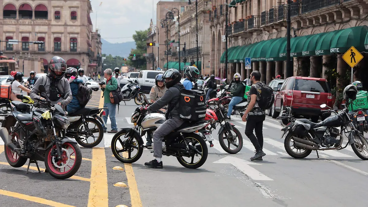 repartidores de uber eats morelia