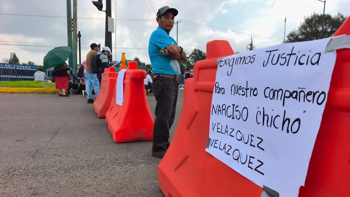 Bloqueo FGE San Miguel del Monte