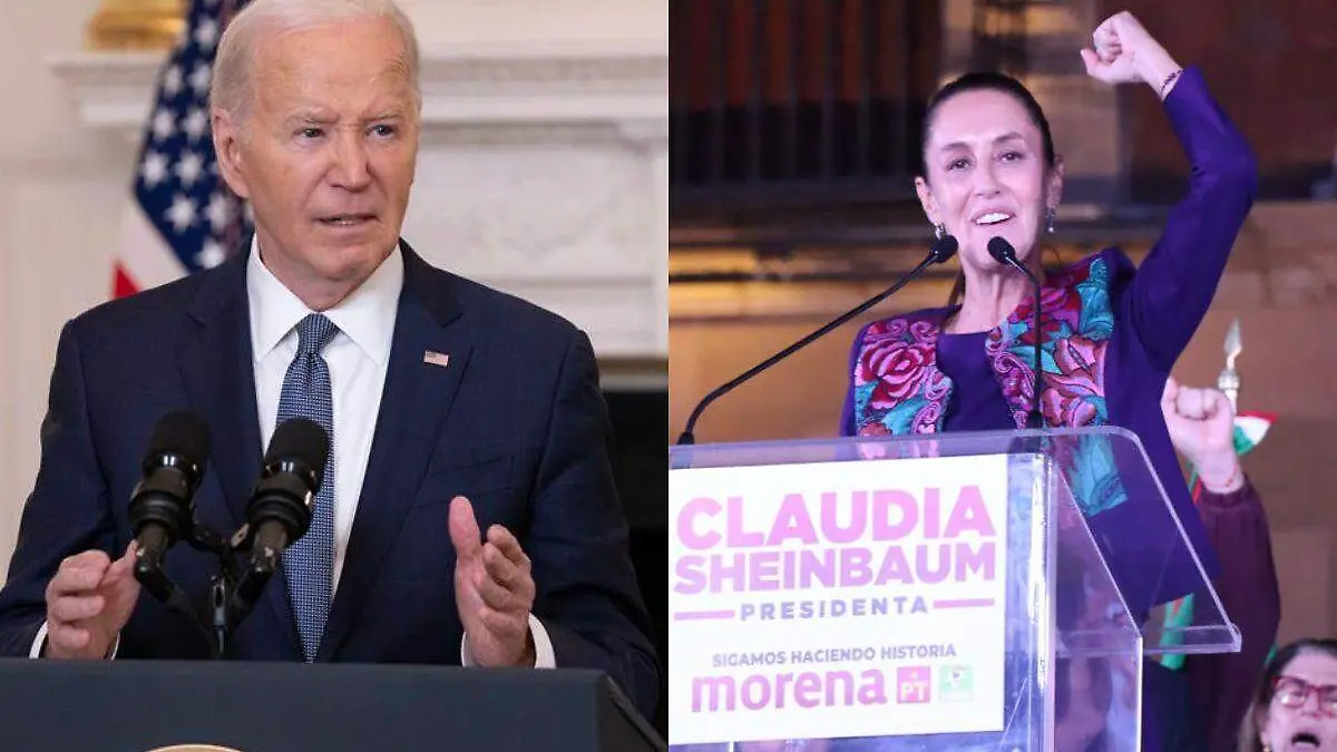 JoeBiden -Claudia Sheinbaum