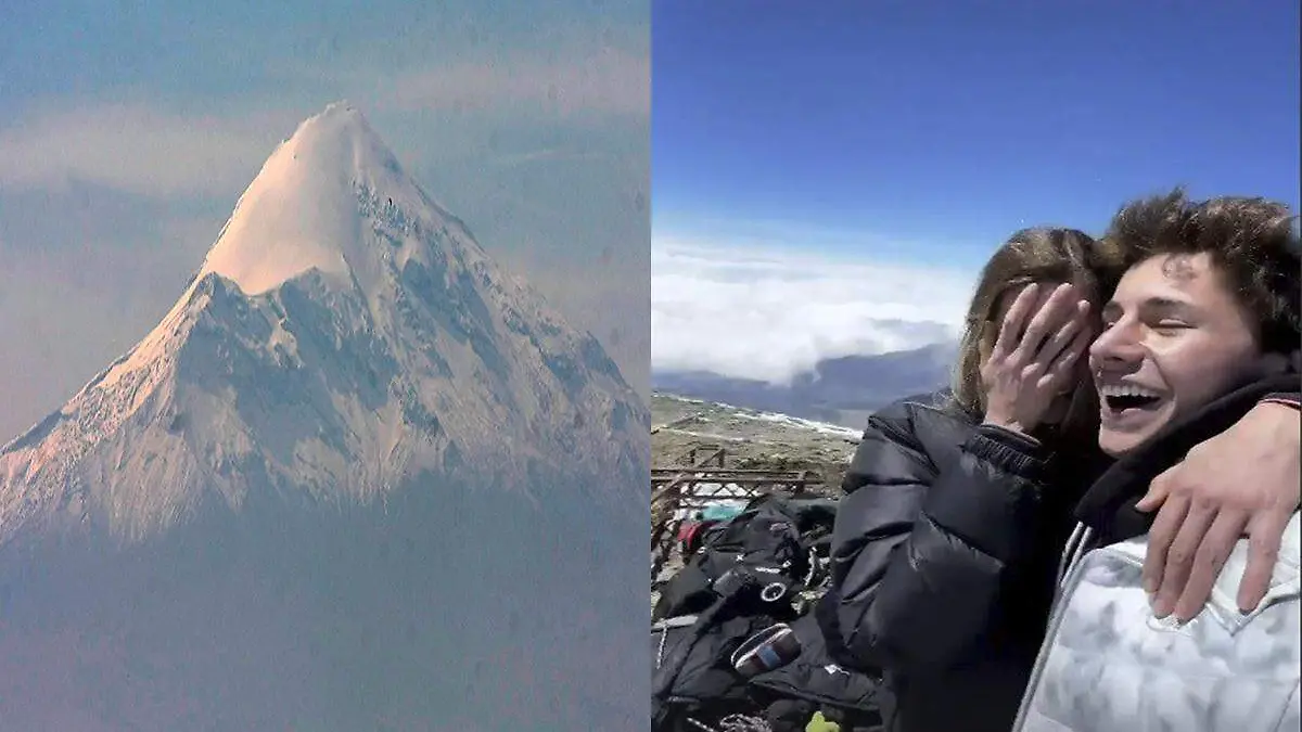 Juanpa Zurita en el Pico de Orizaba
