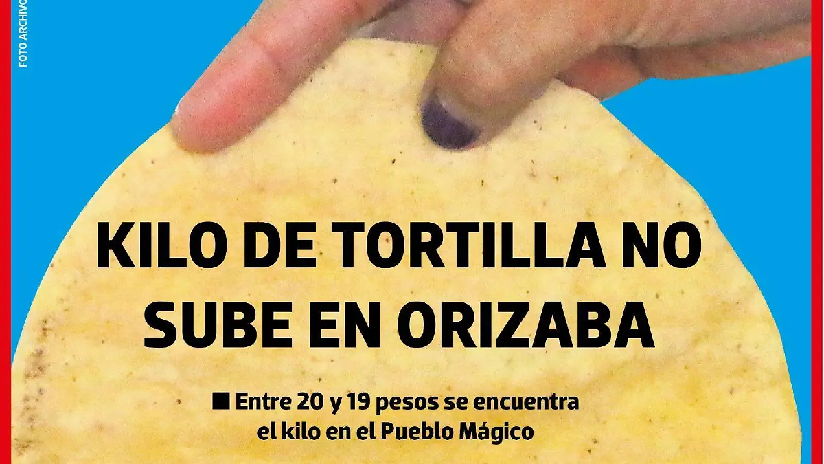 tortilla orizaba