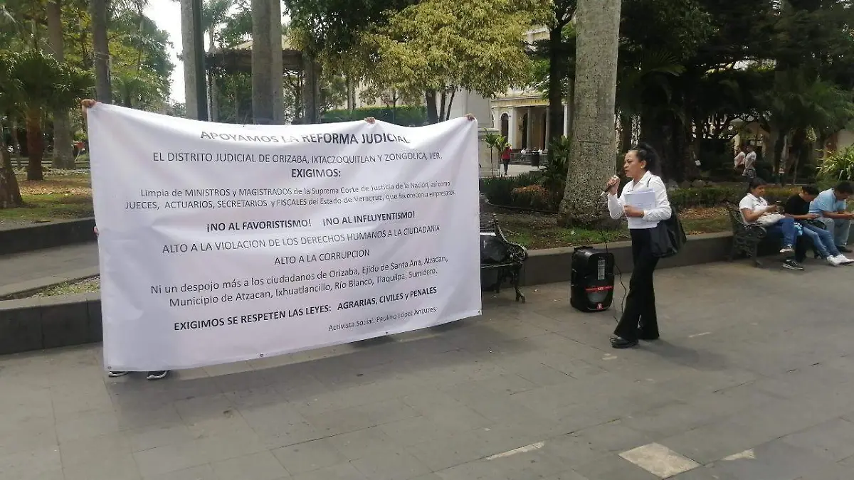 Ejidatarios piden "limpieza" de jueces tras despojarlos de parcelas