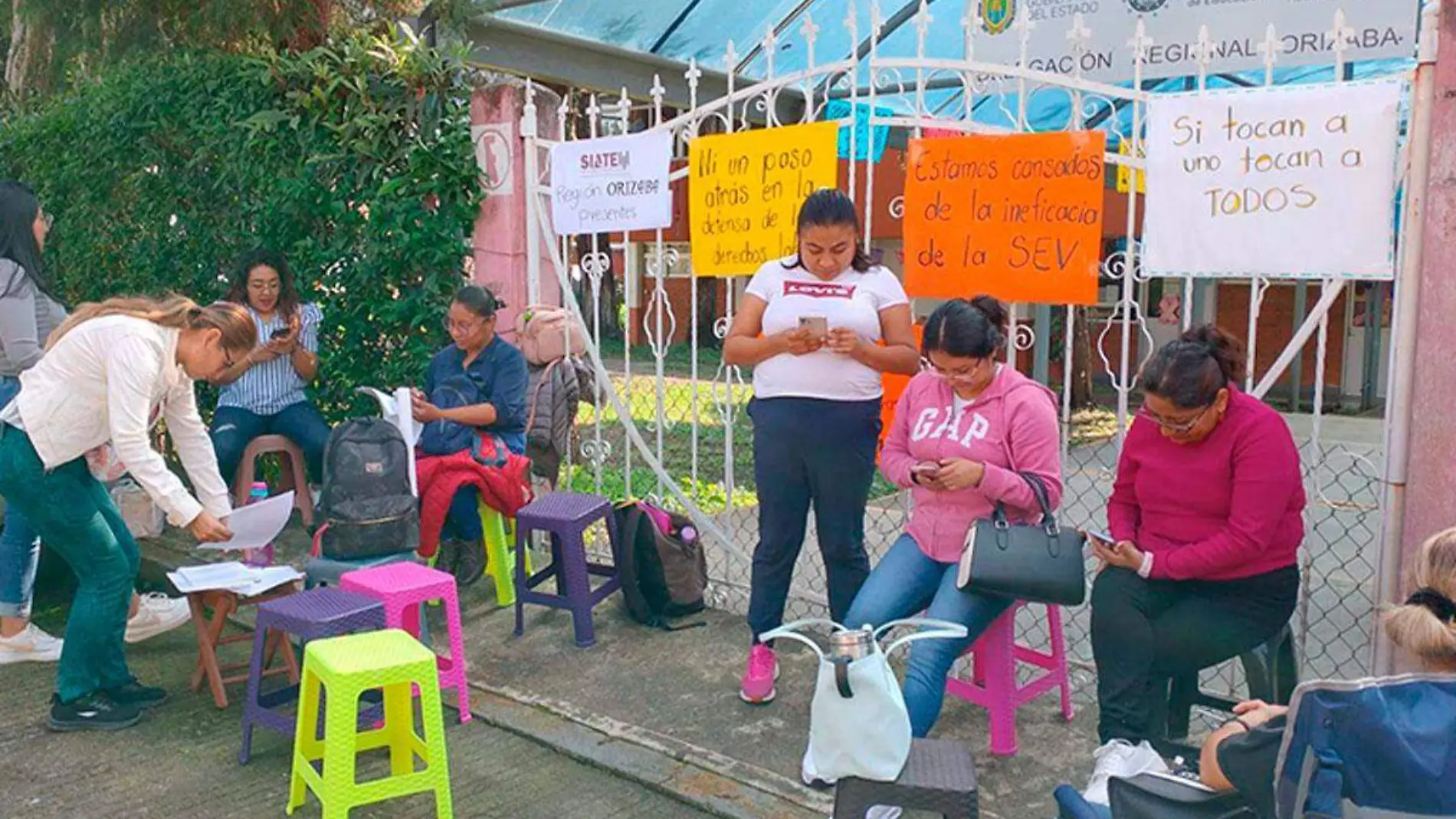 Manifestación-SEV-Orizaba