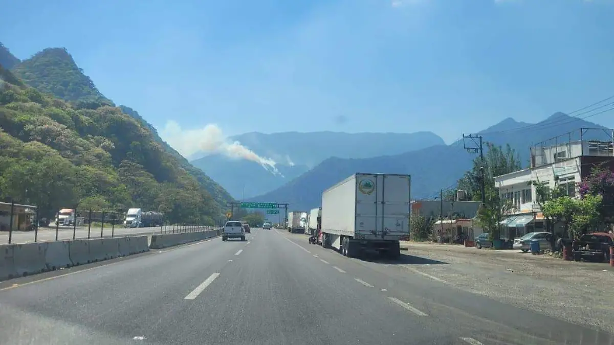 Incendio forestal en la localidad de Tenango se reactiva