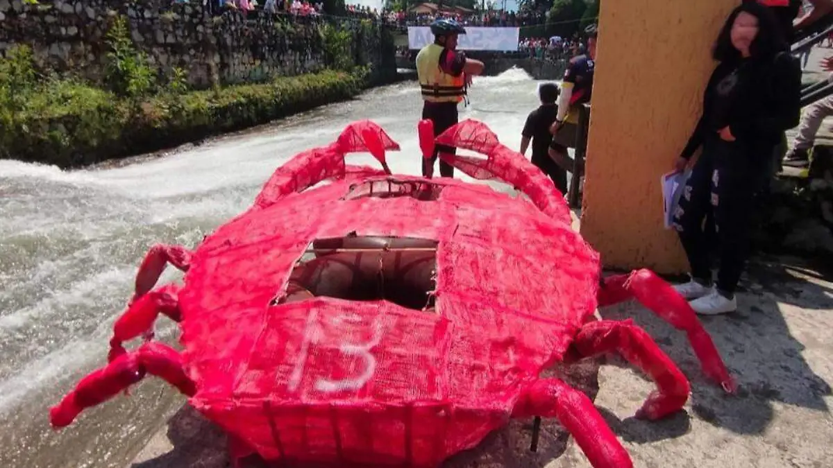 Regatas en el río Orizaba
