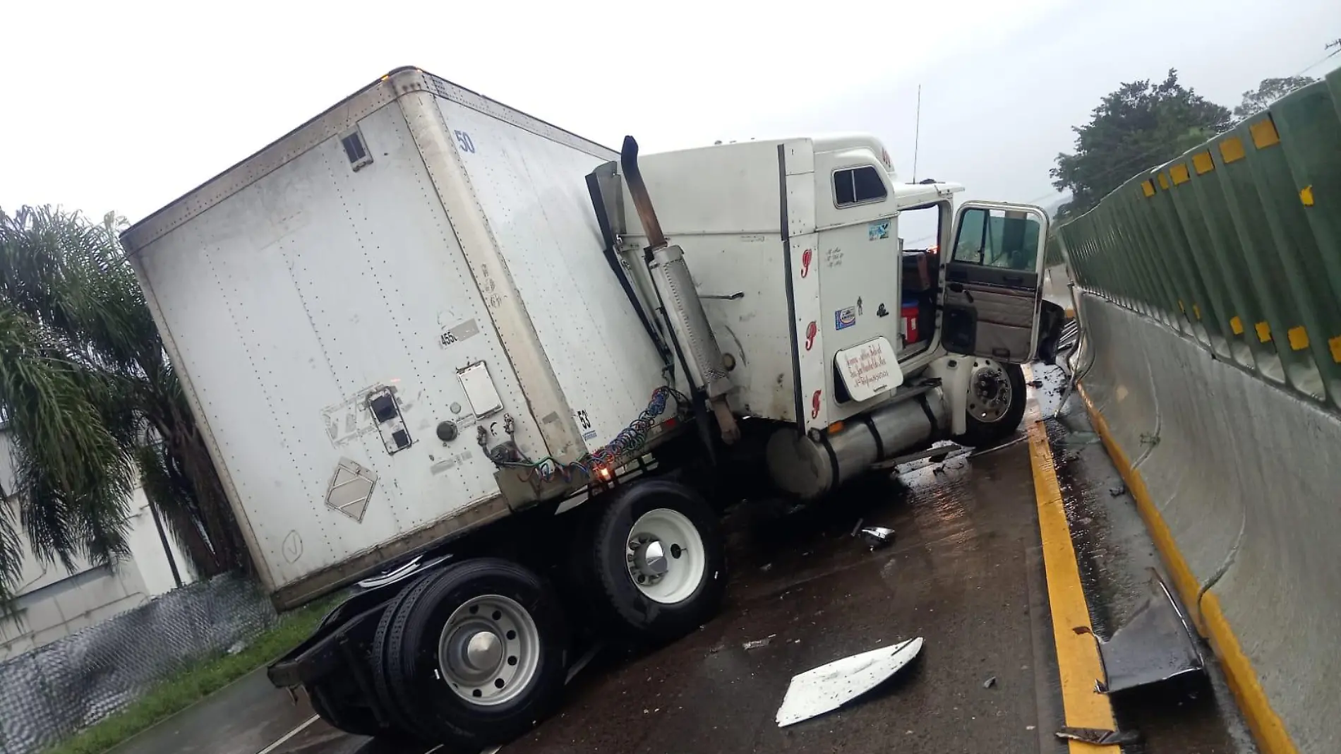 Accidente en la Autopista Puebla-Veracruz 