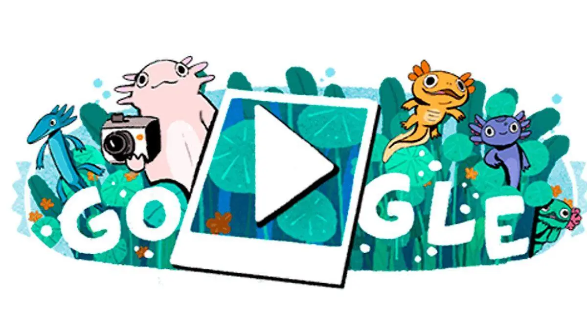 Ajolote-homenaje-de-doodle