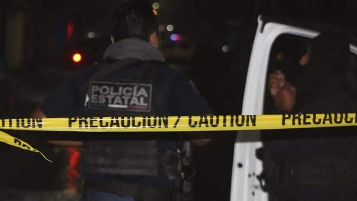 Policía Estatal cinta amarilla