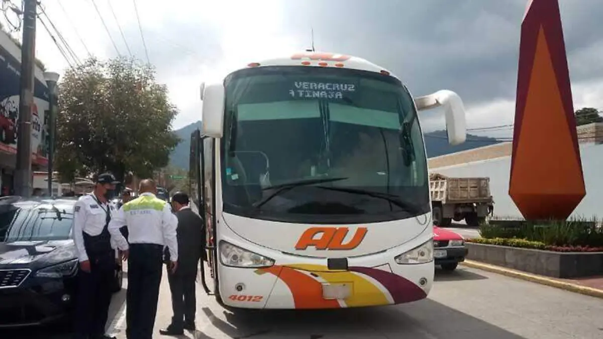 choque autobús