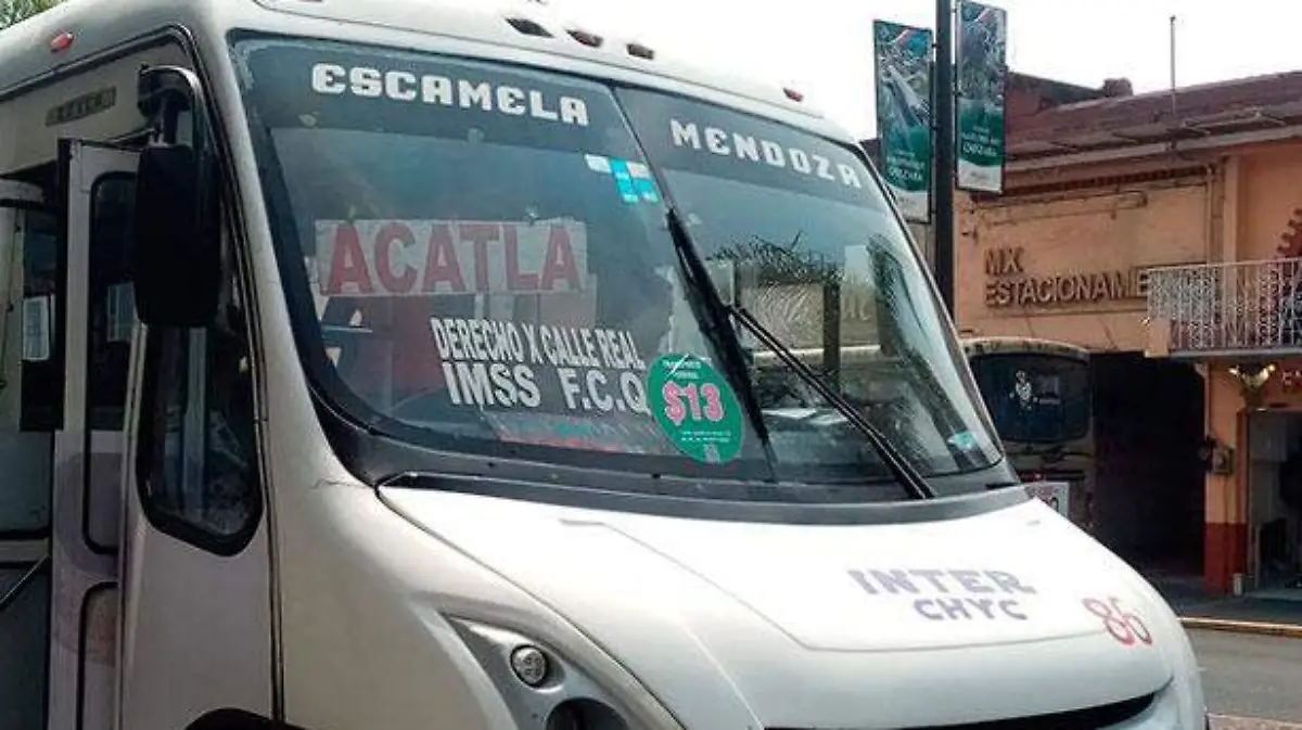 Aumento al transporte público sorprende a orizabeños ¿cuánto van a pagar?