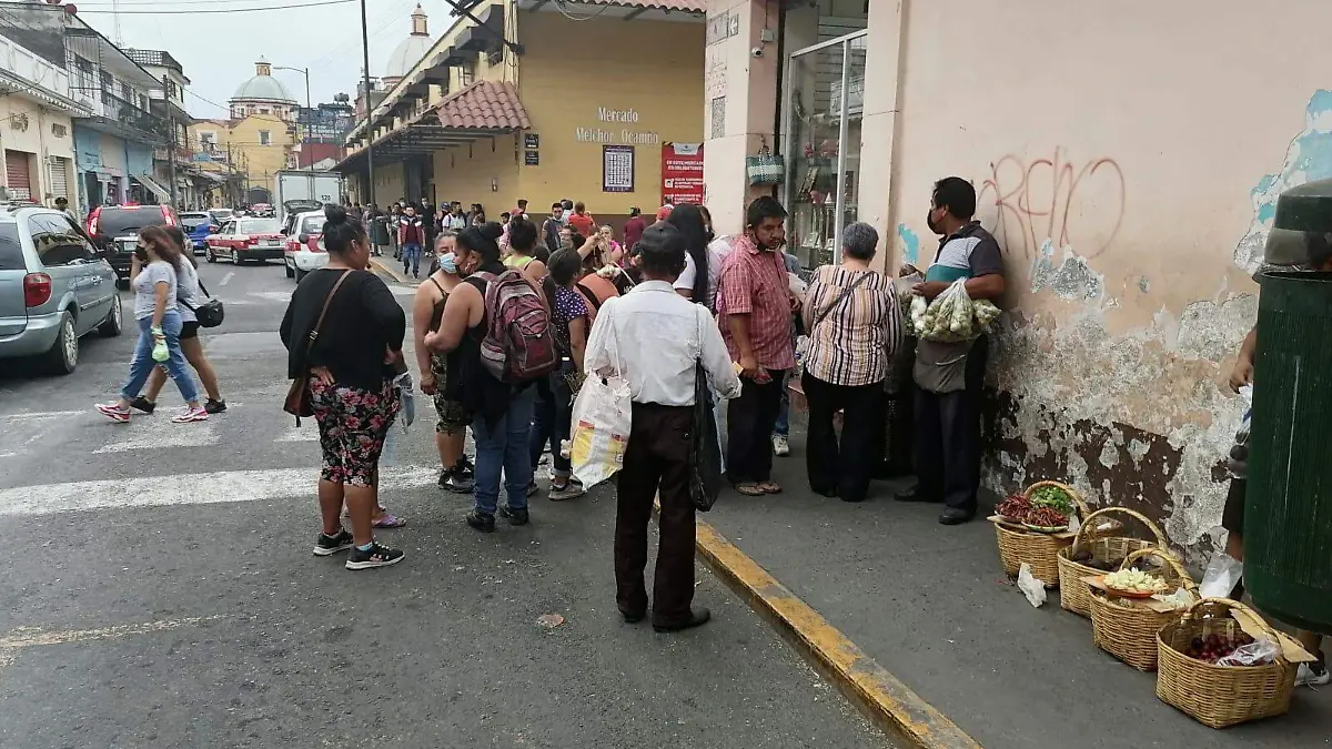 Comercio informal en Orizaba