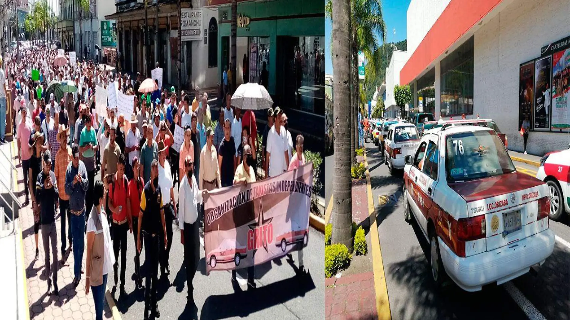 Marcha-TaXISTAS-Orizaba