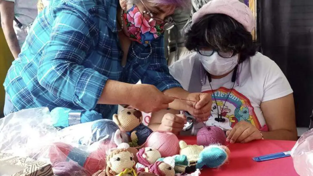 Amigurumis sra y alumna 