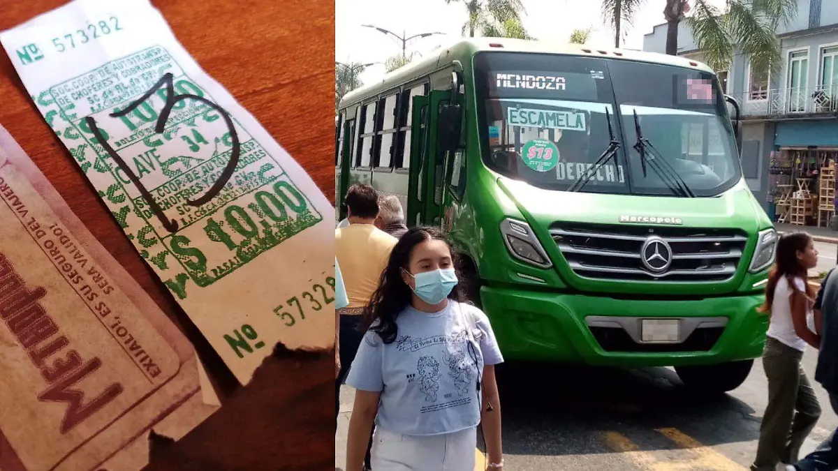 Servicio urbano en Orizaba