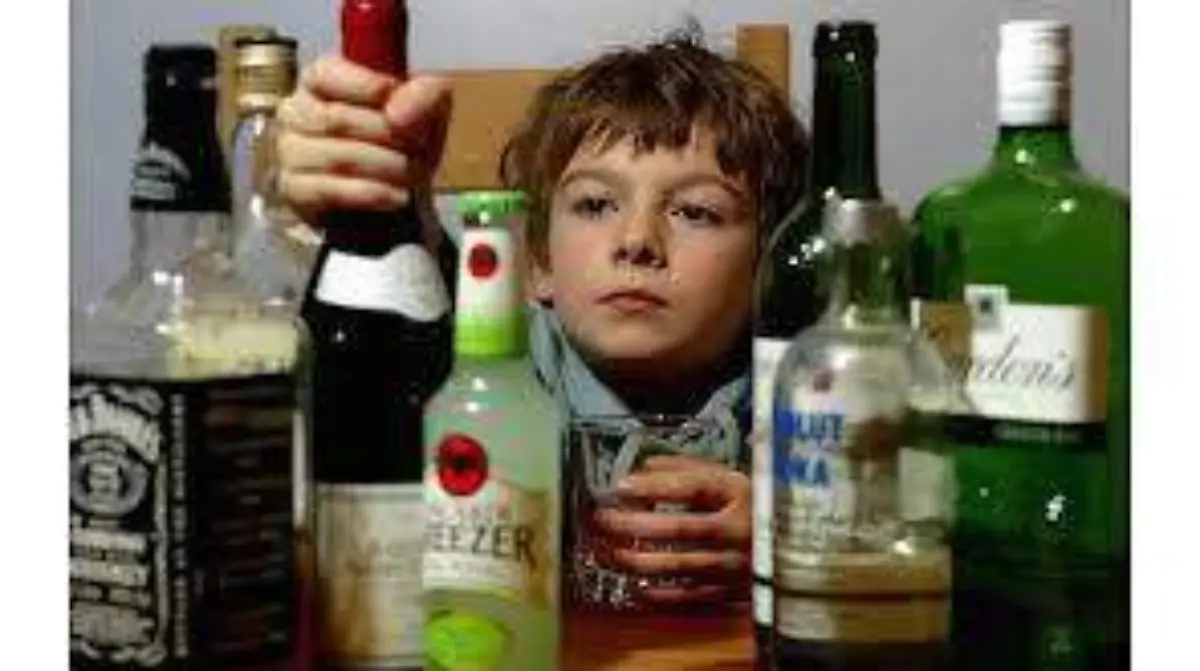 alcoholismo en niños