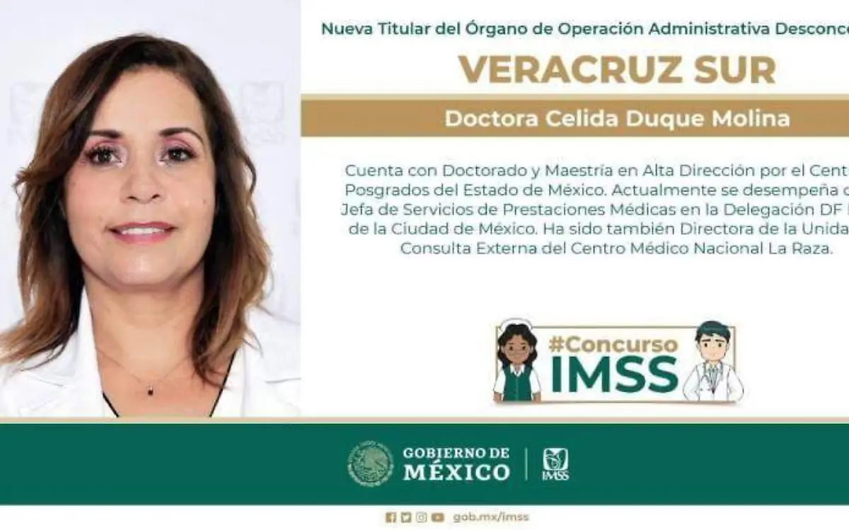 Fotos Cortesía del IMSS delegación Sur