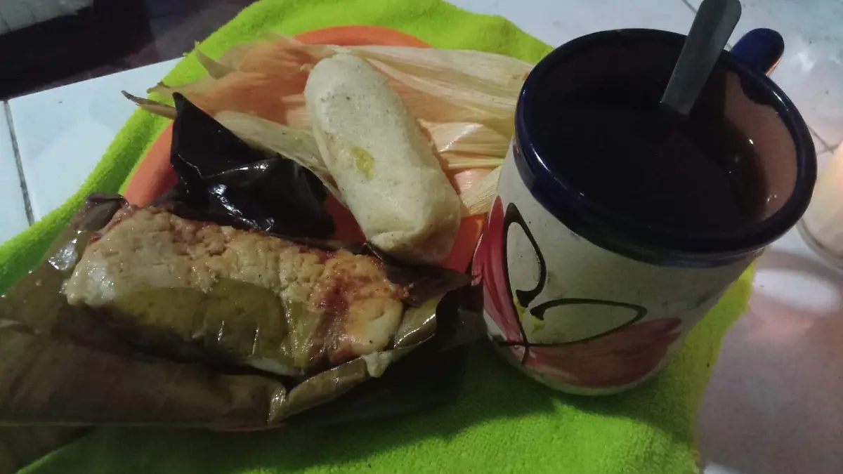Tamales y atoles en Orizaba