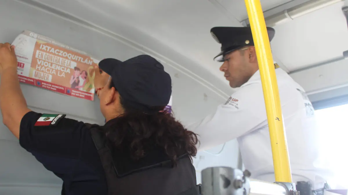Activan programa Mujer Alerta en autobuses y taxis

