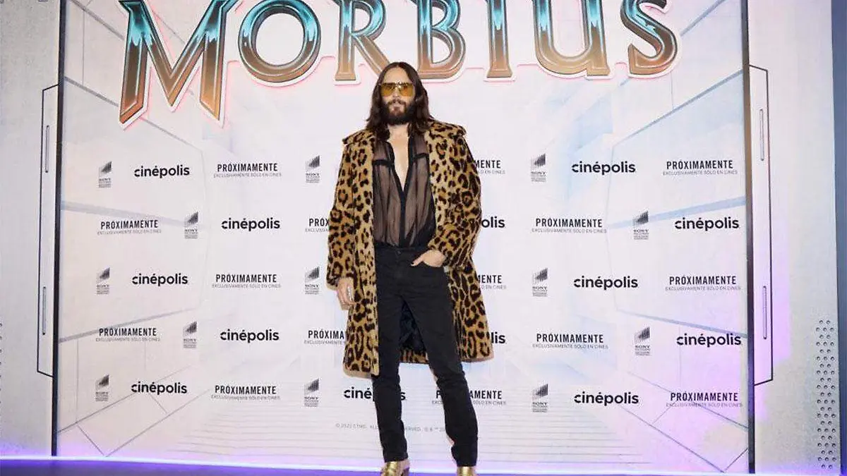 Jared Leto en la alfombra roja