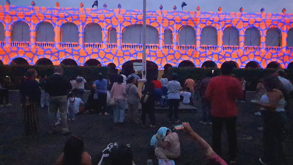 Videomapping en Palacio Municipal de Orizaba