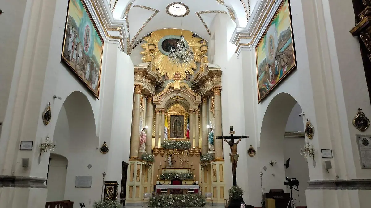 Interior Santuario Diocesano Santa María de Guadalupe