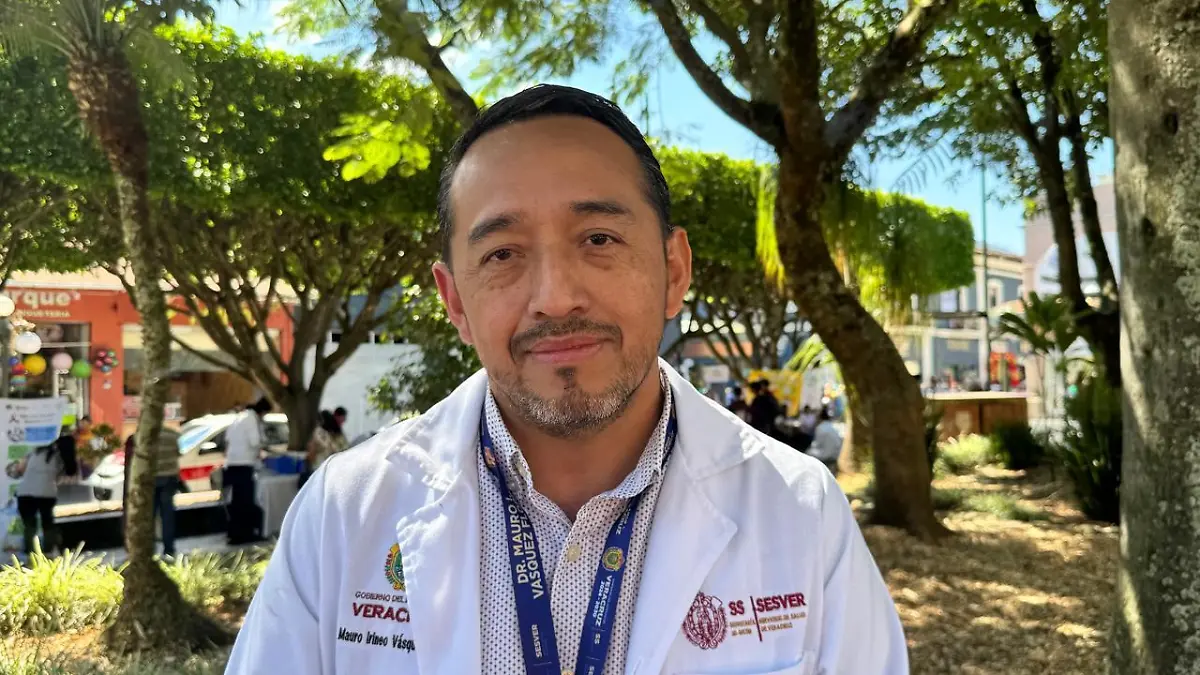 Mauro Vázquez Flores, jefe Jurisdicción Sanitaria VII