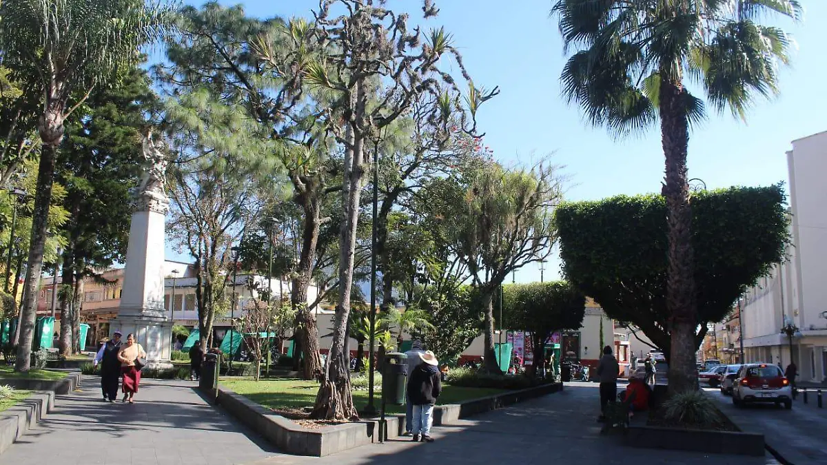 El parque Apolinar Castillo