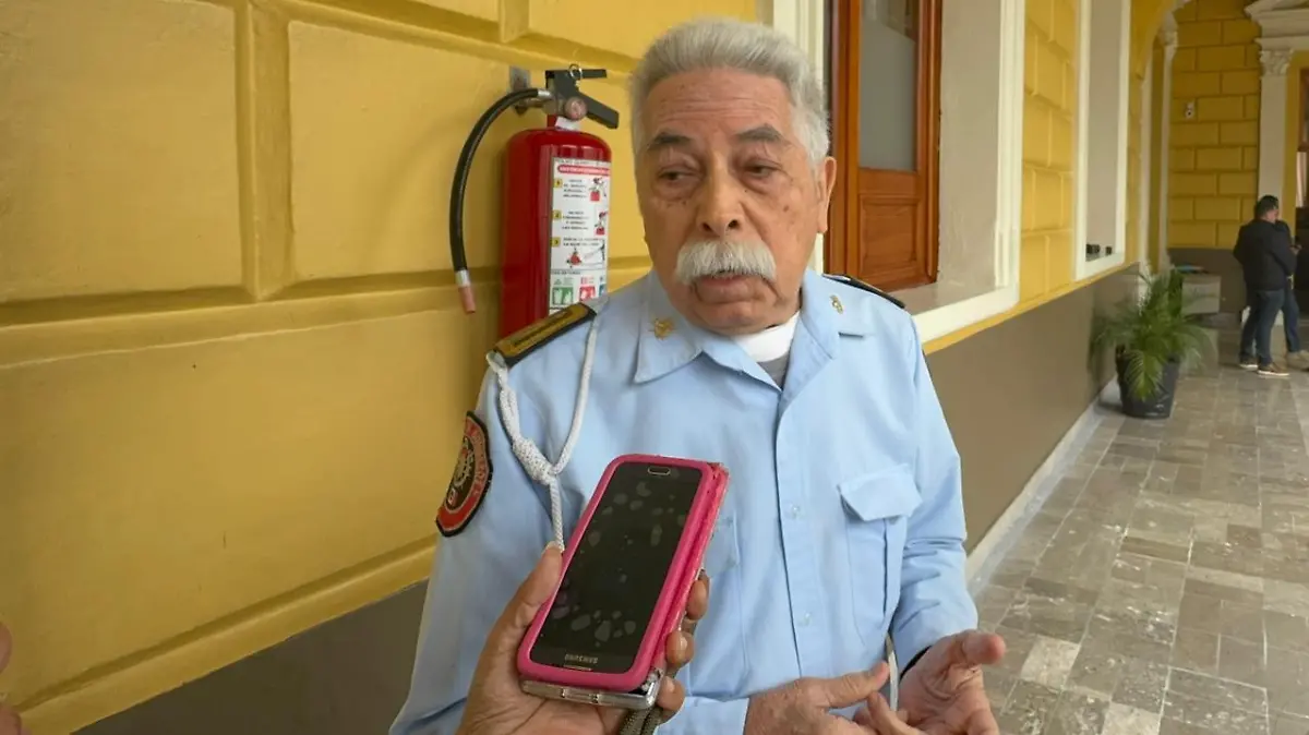 Manuel Jiménez Cadenas, comandante Bomberos Orizaba (enero 2026)