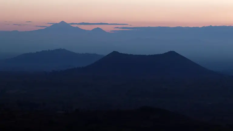 Volcán Sierra Negra y Pico de Orizaba