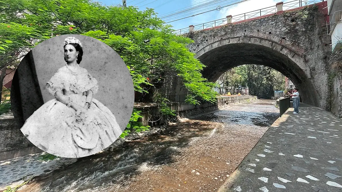 El-paso-de-la-Emperatriz-Carlota-por-Veracruz