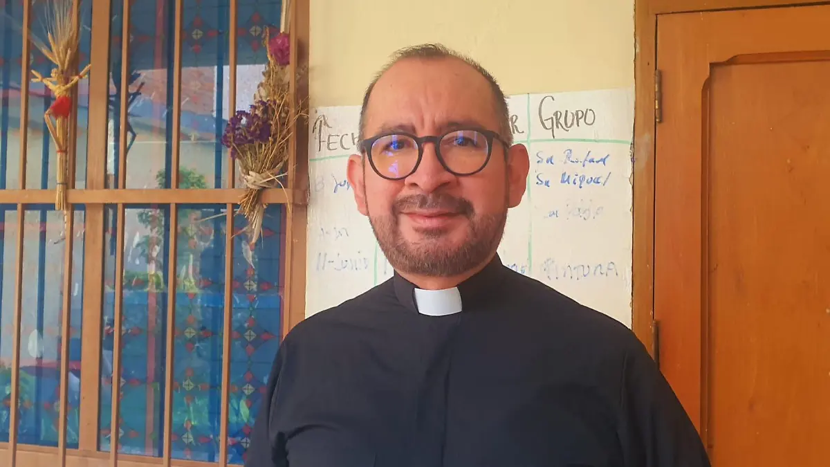 Vocero de la Diócesis de Orizaba, padre Helkyn Enríquez Báez