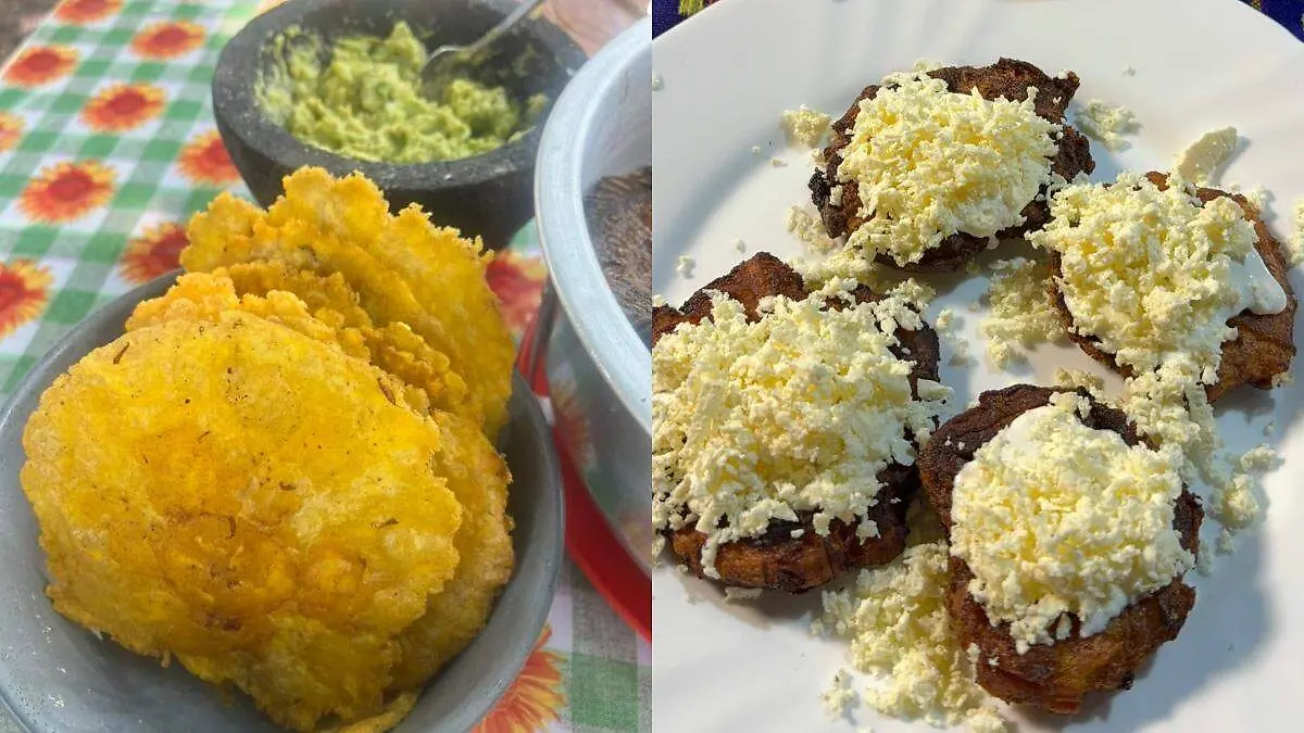 Tostones de plátano