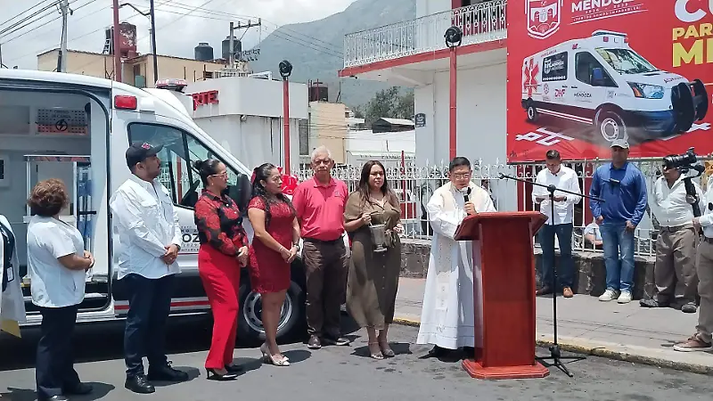 Nueva ambulancia en Mendoza