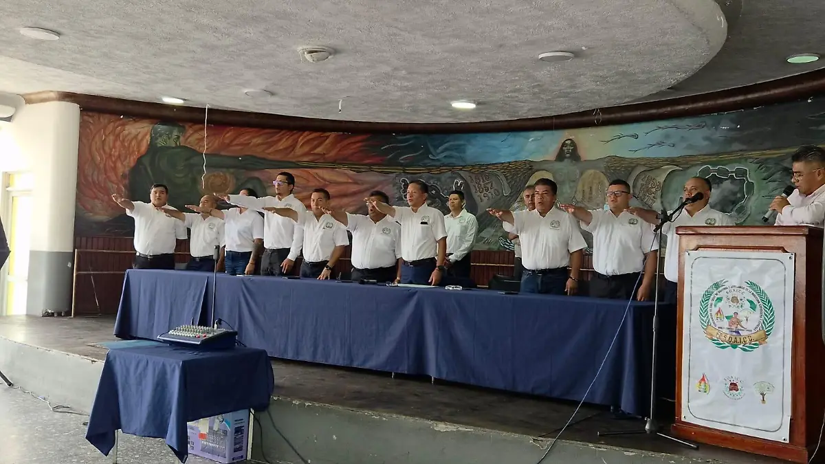 rinde protesta nuevo comité del Fedesoaic