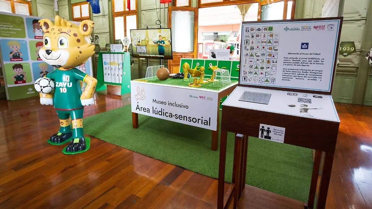 Museo del Futbol inclusivo Ok
