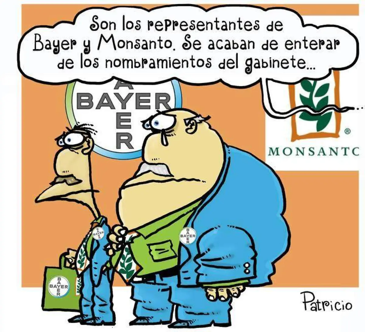 Patricio - Los Representantes De Bayer y Monsanto