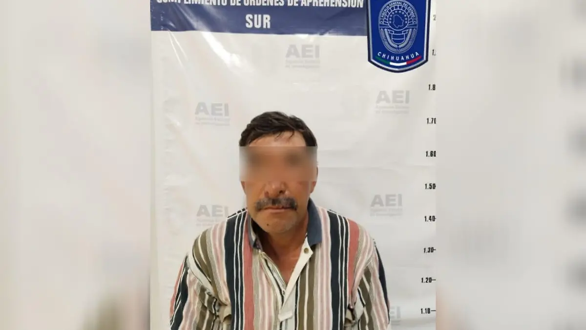 Detenido. fge