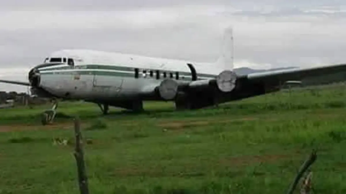 Avión del cártel de Cali