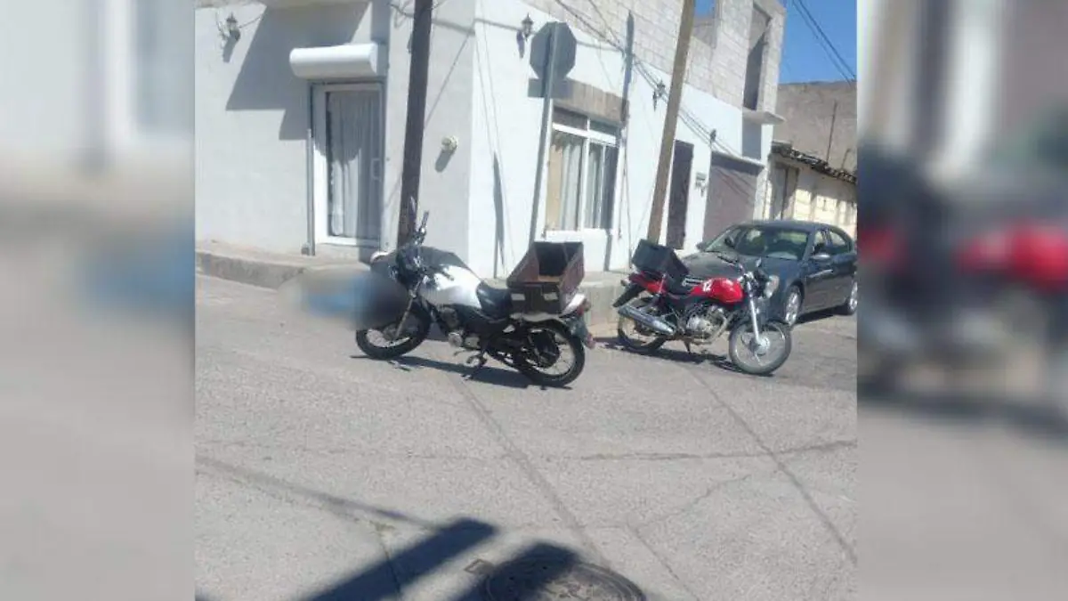 Choque moto ok
