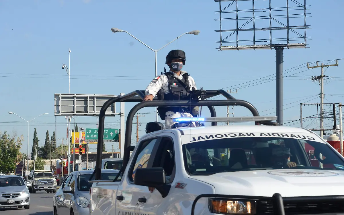 GUARDIA nacional. El Heraldo de Chihuahua