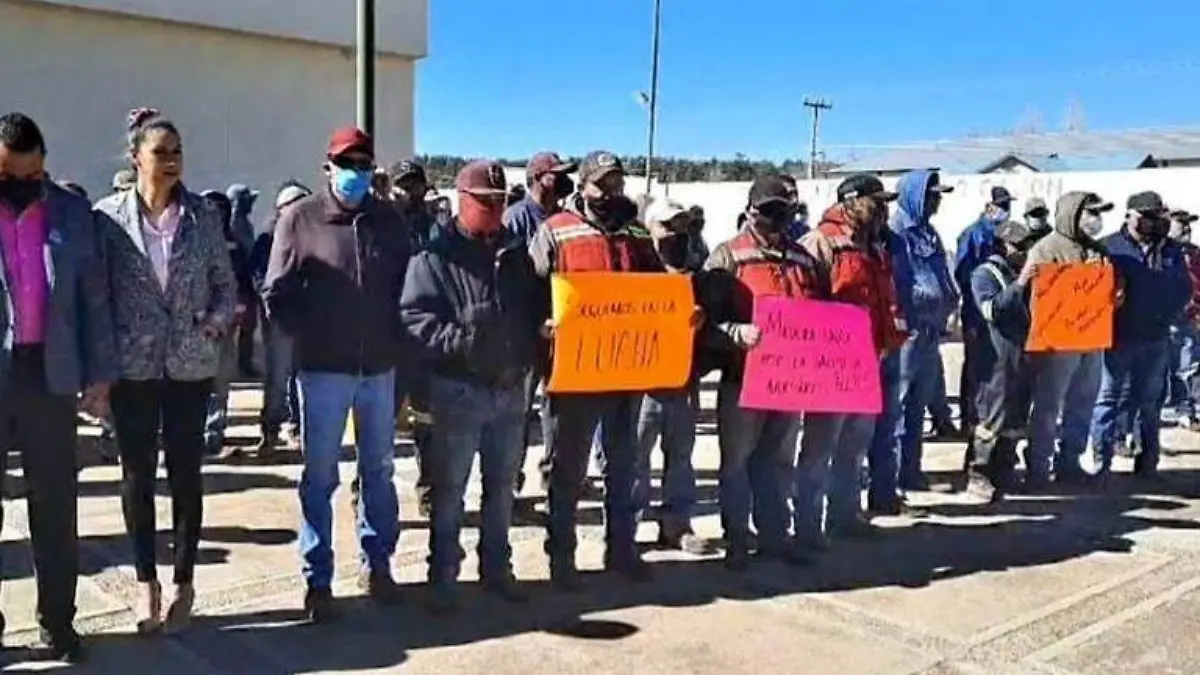 Protesta IMSS Madera