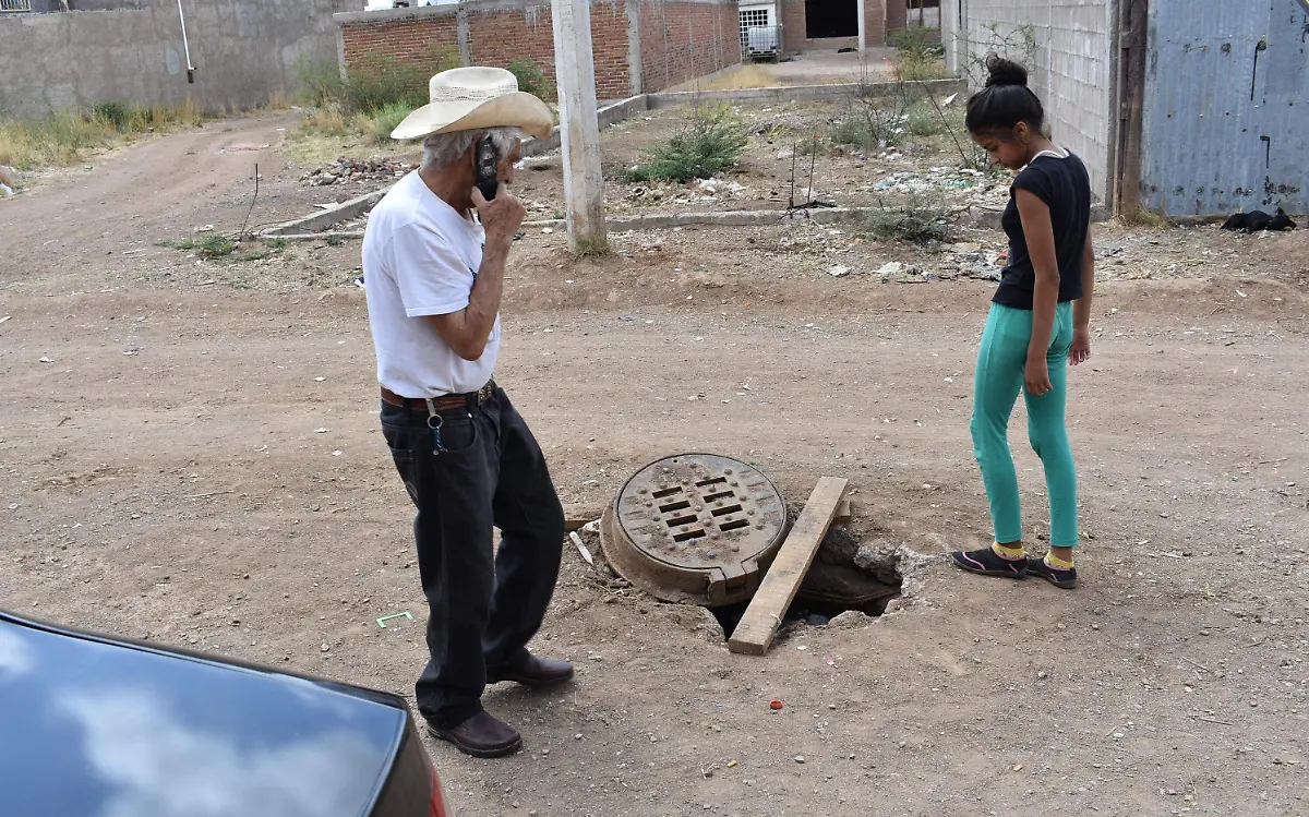 drenaje 1 nota y foto de javier